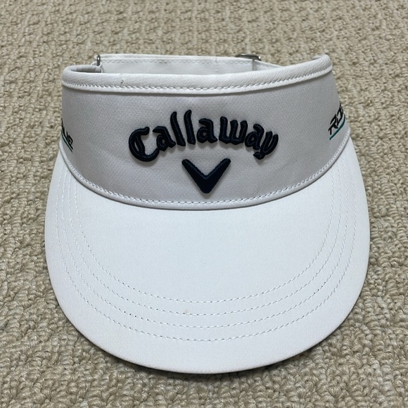 NWOT Callaway Mens Apex Rogue 3D Logo
Golf Visor One Size Bright White - Picture 3 of 9